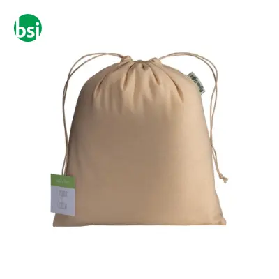 Sacchetto regalo in cotone organico 25x30 - Immagine 2