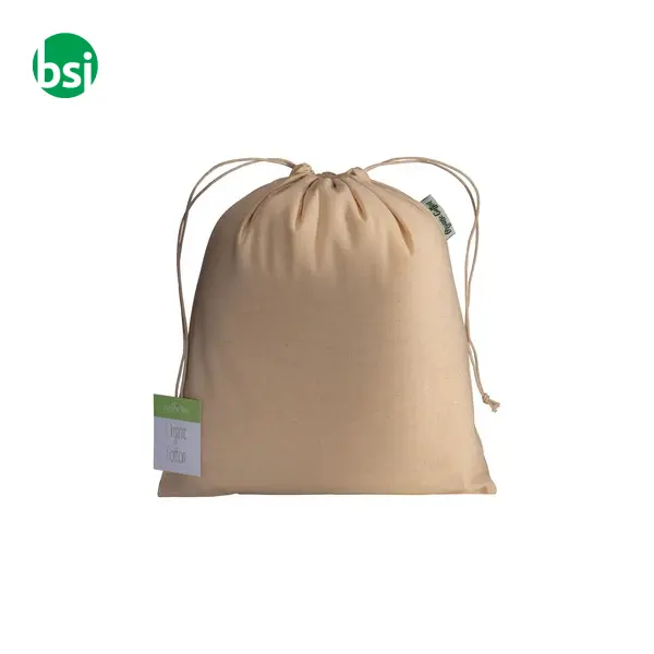 Sacchetto regalo in cotone organico 25x30 -  2