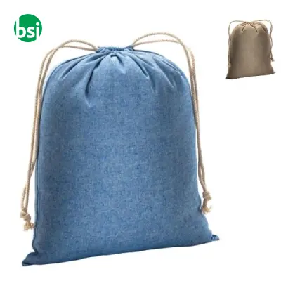 Sacchetto regalo in cotone riciclato40x50