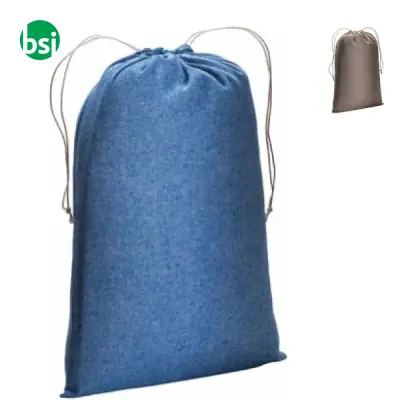 Sacchetto regalo in cotone riciclato 30x45 - Immagine 4