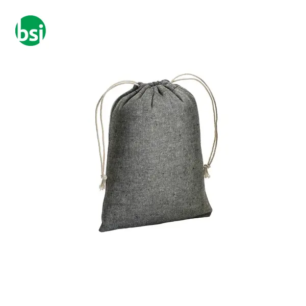 Sacchetto regalo in cotone riciclato 15x20 -  21