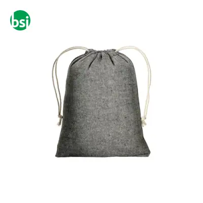 Sacchetto regalo in cotone riciclato 15x20 - Immagine 2