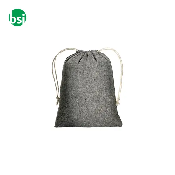 Sacchetto regalo in cotone riciclato 15x20 -  2