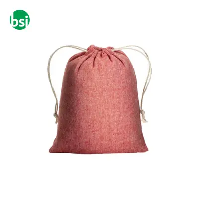 Sacchetto regalo in cotone riciclato 15x20 - Immagine 3