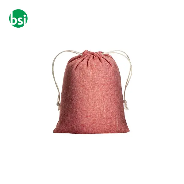 Sacchetto regalo in cotone riciclato 15x20 -  3