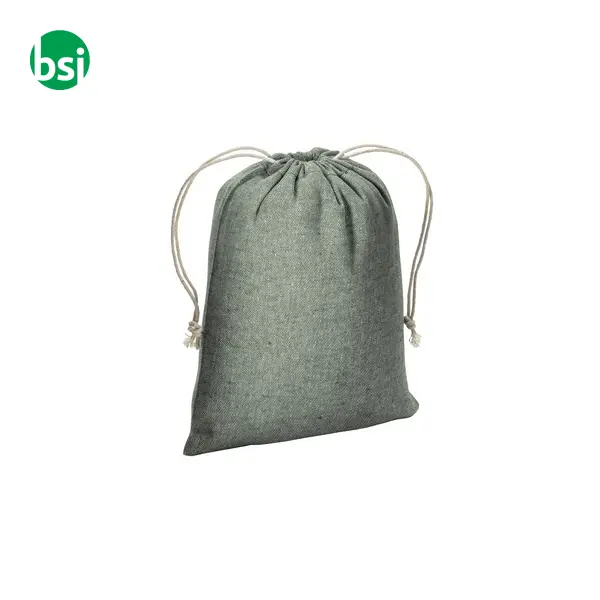 Sacchetto regalo in cotone riciclato 15x20 -  19