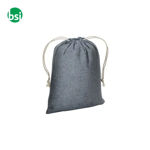 Sacchetto regalo in cotone riciclato 15x20 -  18