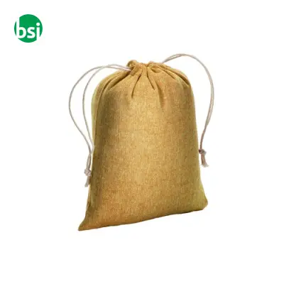 Sacchetto regalo in cotone riciclato 15x20 - Immagine 17