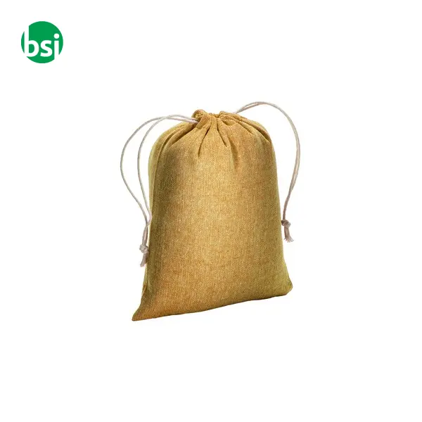 Sacchetto regalo in cotone riciclato 15x20 -  17