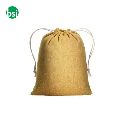 Sacchetto regalo in cotone riciclato 15x20 - Immagine 6