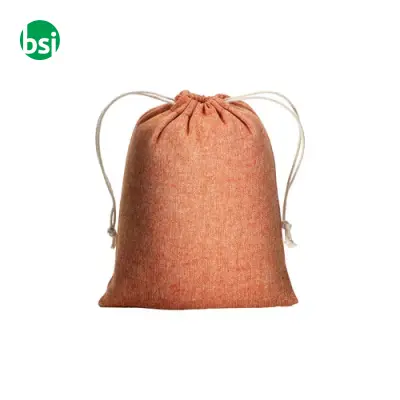 Sacchetto regalo in cotone riciclato 15x20 - Immagine 7