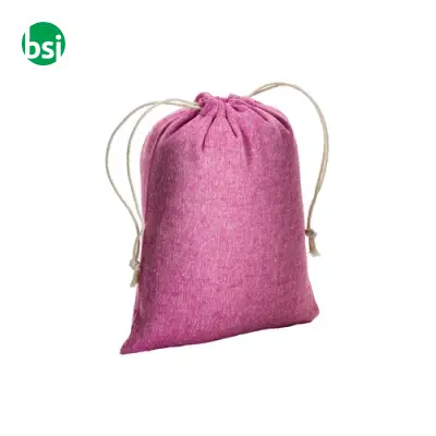 Sacchetto regalo in cotone riciclato 15x20 - Immagine 14
