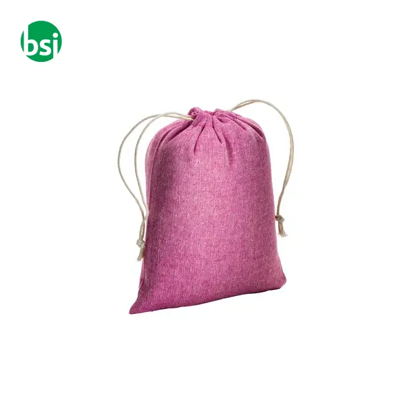 Sacchetto regalo in cotone riciclato 15x20 -  14