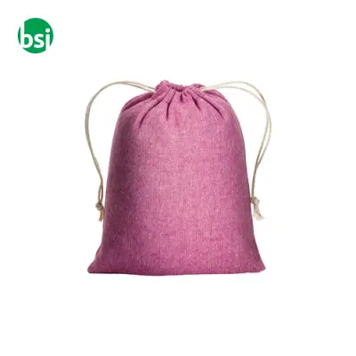 Sacchetto regalo in cotone riciclato 15x20 - Immagine 9