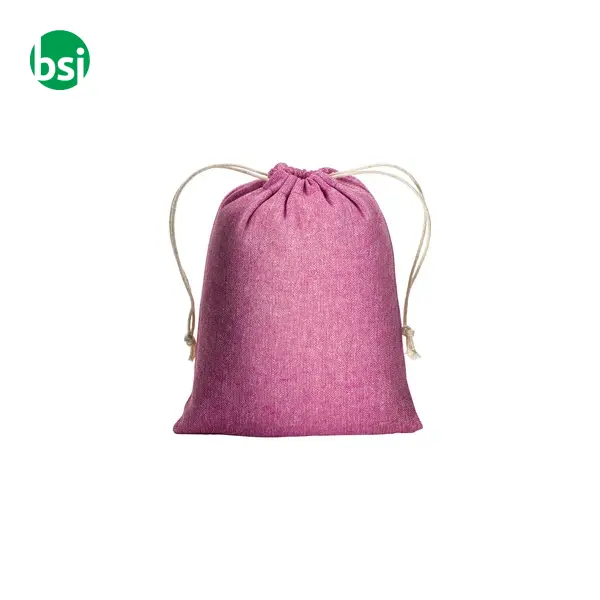 Sacchetto regalo in cotone riciclato 15x20 -  9