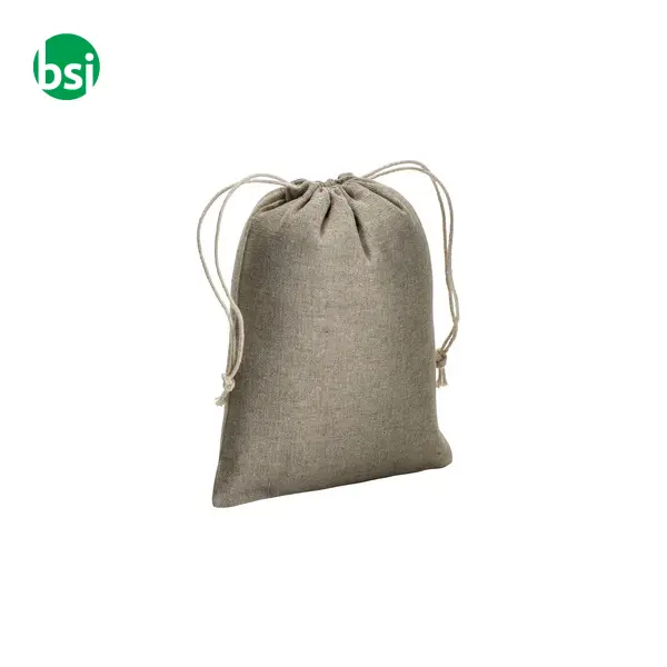 Sacchetto regalo in cotone riciclato 15x20 -  13