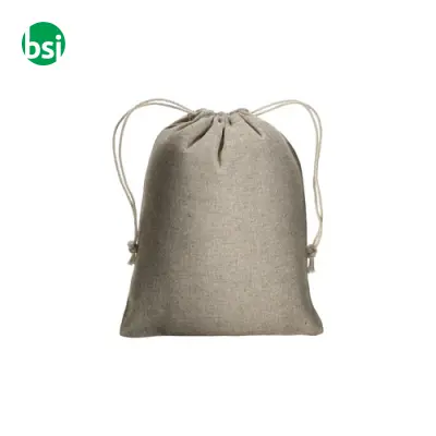 Sacchetto regalo in cotone riciclato 15x20 - Immagine 10