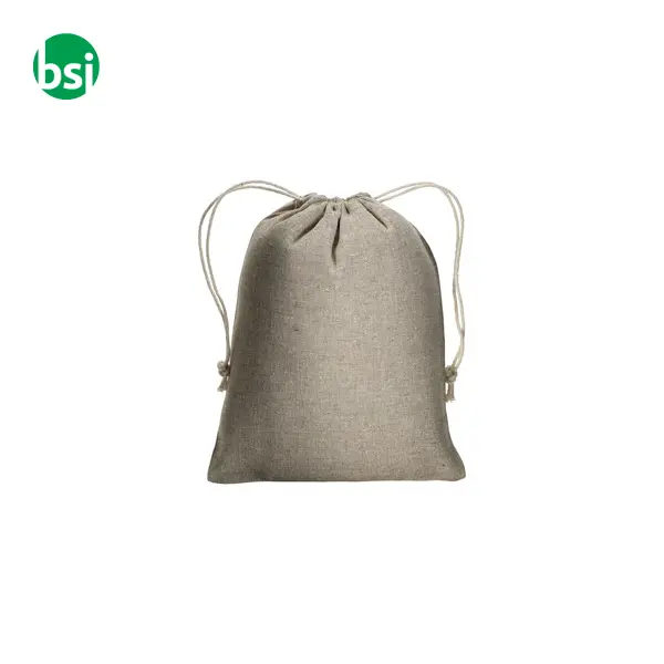 Sacchetto regalo in cotone riciclato 15x20 -  10