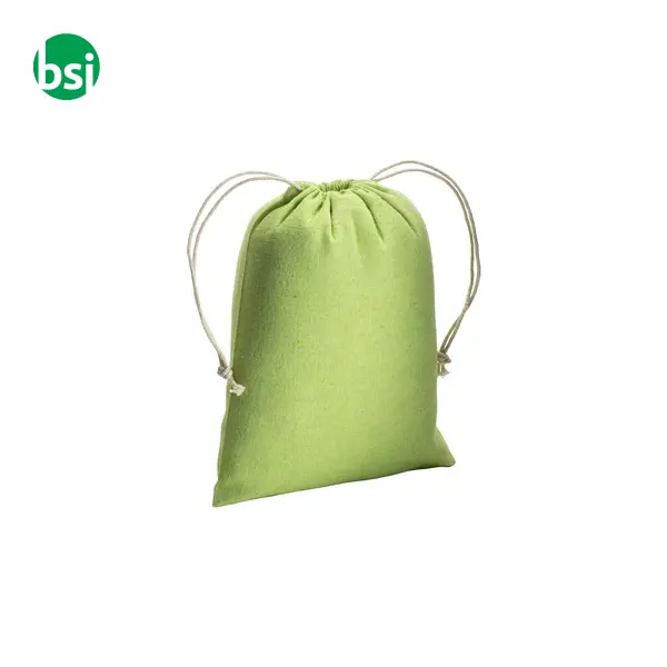 Sacchetto regalo in cotone riciclato 15x20 -  12