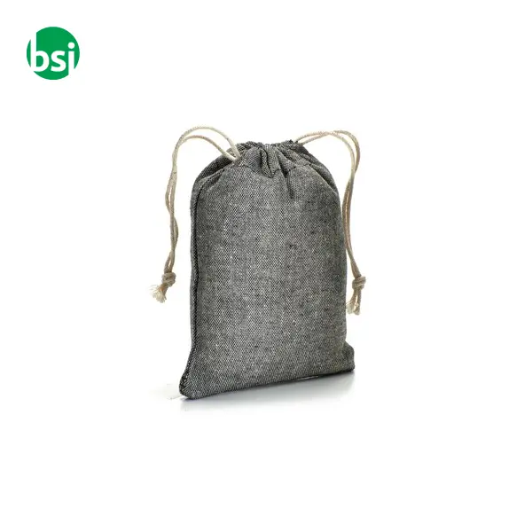 Sacchetto regalo in cotone riciclato 10x14 -  21