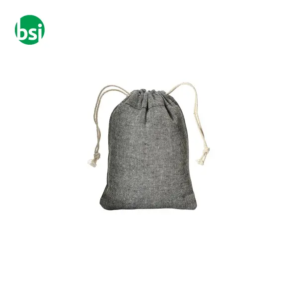Sacchetto regalo in cotone riciclato 10x14 -  2