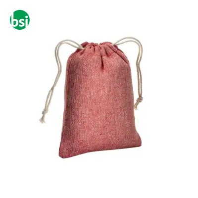 Sacchetto regalo in cotone riciclato 10x14 - Immagine 20