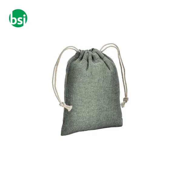 Sacchetto regalo in cotone riciclato 10x14 -  19