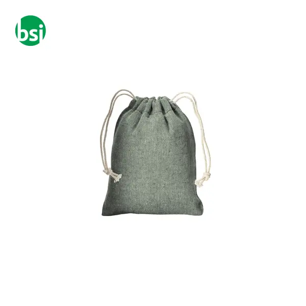 Sacchetto regalo in cotone riciclato 10x14 -  4