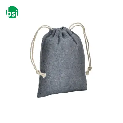 Sacchetto regalo in cotone riciclato 10x14 - Immagine 18