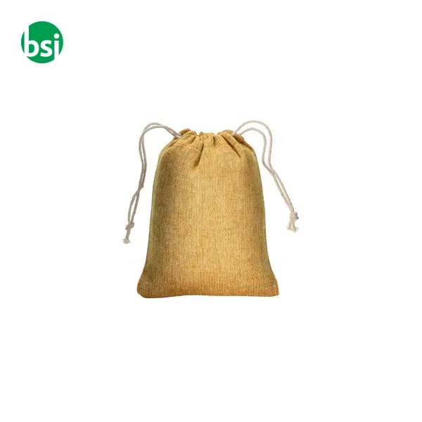 Sacchetto regalo in cotone riciclato 10x14 -  6