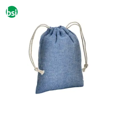 Sacchetto regalo in cotone riciclato 10x14 - Immagine 15