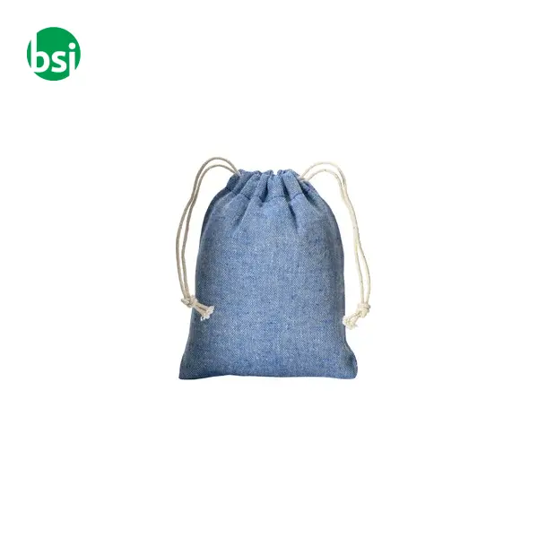 Sacchetto regalo in cotone riciclato 10x14 -  8