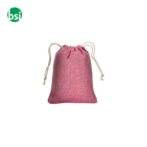 Sacchetto regalo in cotone riciclato 10x14 -  9