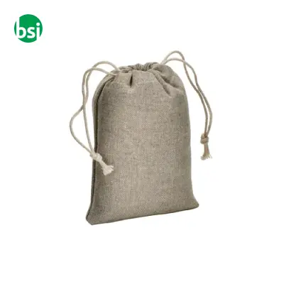 Sacchetto regalo in cotone riciclato 10x14 - Immagine 13