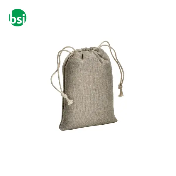 Sacchetto regalo in cotone riciclato 10x14 -  13