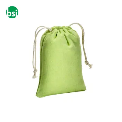 Sacchetto regalo in cotone riciclato 10x14 - Immagine 12