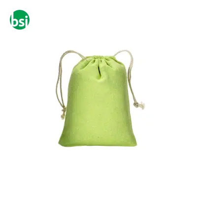 Sacchetto regalo in cotone riciclato 10x14 - Immagine 11