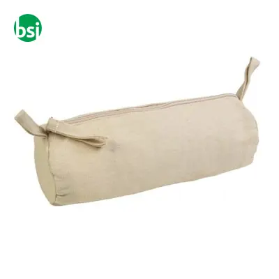 Astuccio in cotone con chiusura a zip - Immagine 2