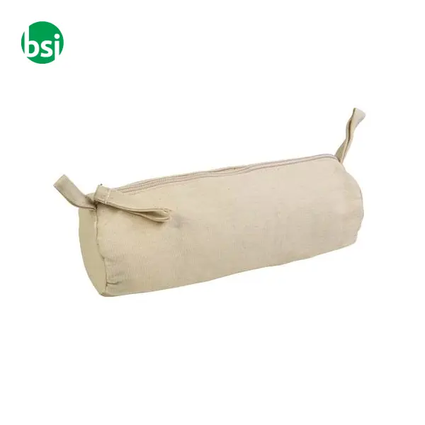 Astuccio in cotone con chiusura a zip -  2