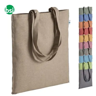 Shopper cotone riciclato personalizzate 38x42 ESTER