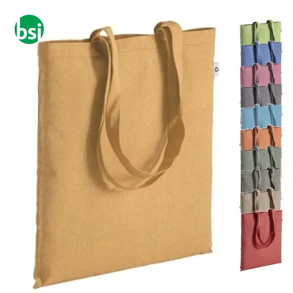 Shopper cotone riciclato personalizzate 38x42 ESTER -  18