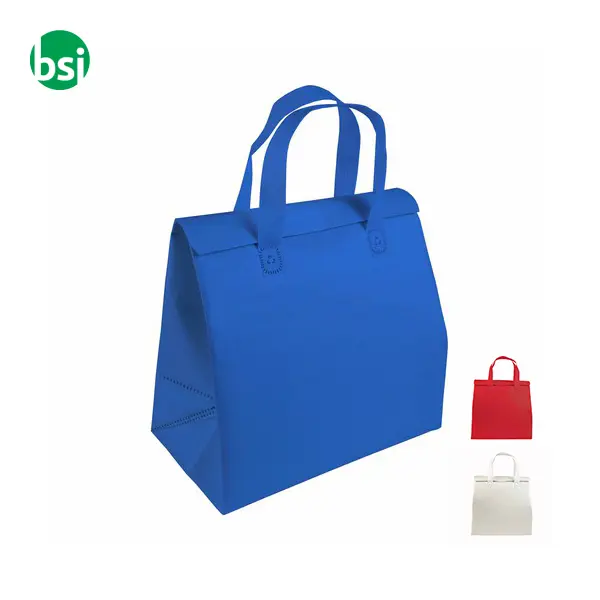 Borsa frigo in TNT laminato chiusura con velcro -  1