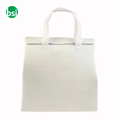 Borsa frigo in TNT laminato chiusura con velcro - Immagine 2