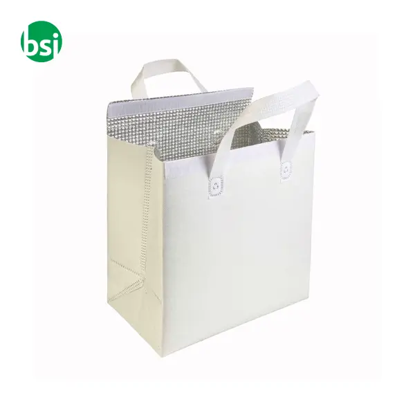 Borsa frigo in TNT laminato chiusura con velcro -  3
