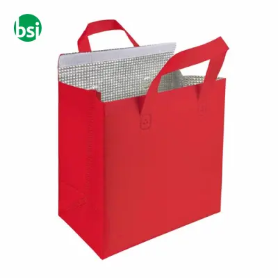 Borsa frigo in TNT laminato chiusura con velcro - Immagine 5