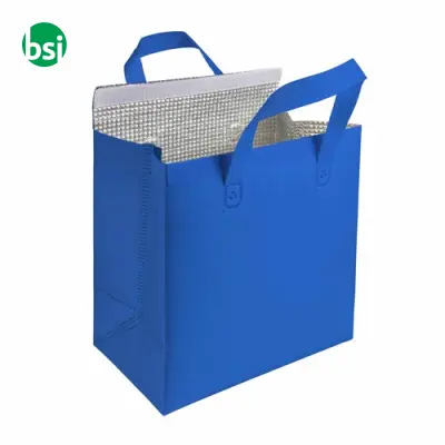Borsa frigo in TNT laminato chiusura con velcro - Immagine 7
