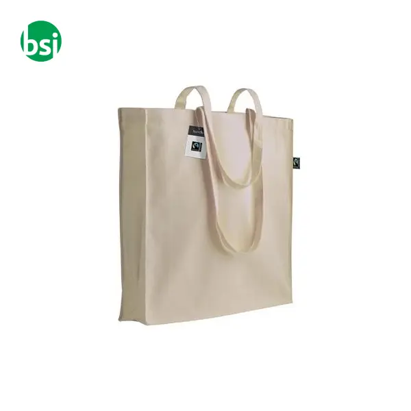 Shopper in cotone certificata Fairtrade EUGENIA -  1