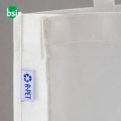 Shopper rPET con soffietto 38x42x8 EVELINA - Immagine 3