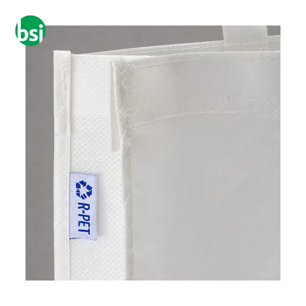 Shopper rPET con soffietto 38x42x8 EVELINA -  3