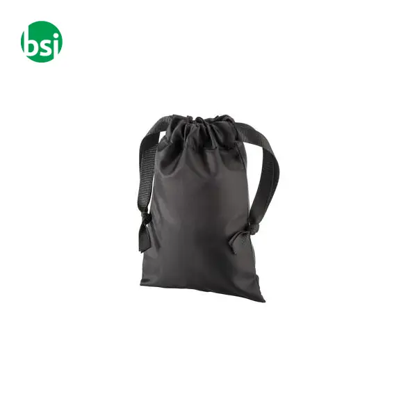 Sacchetto regalo rPET 210T chiusura a strozzo 10x14 -  1